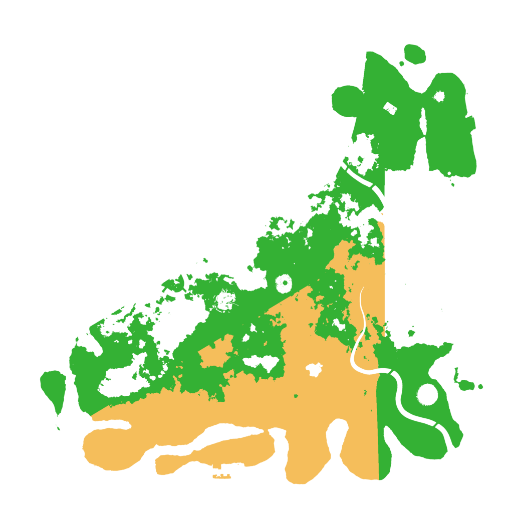 Biome Rust Map: Procedural Map, Size: 4300, Seed: 138868992