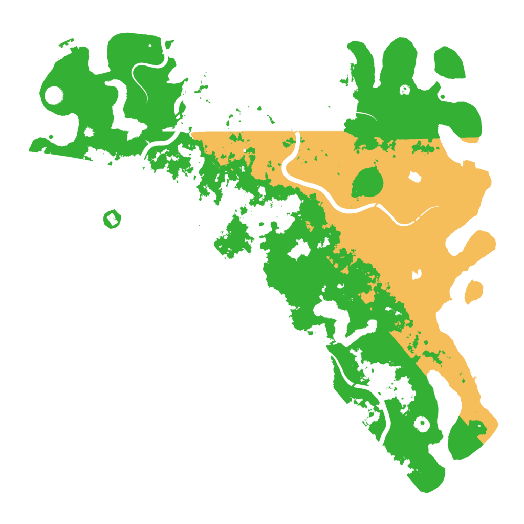 Biome Rust Map: Procedural Map, Size: 5000, Seed: 269852757