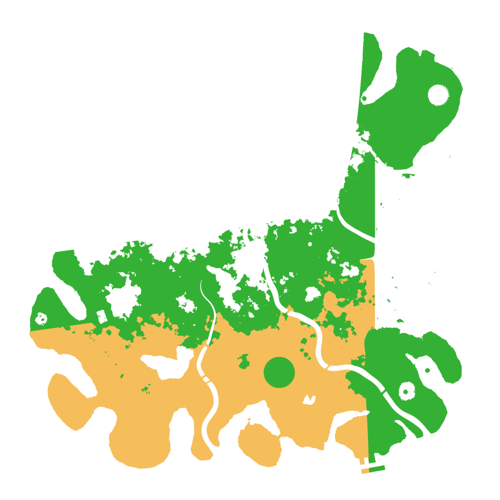 Biome Rust Map: Procedural Map, Size: 4250, Seed: 1863447774