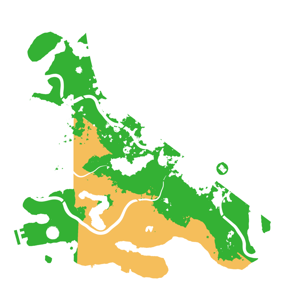 Biome Rust Map: Procedural Map, Size: 4000, Seed: 1776131727