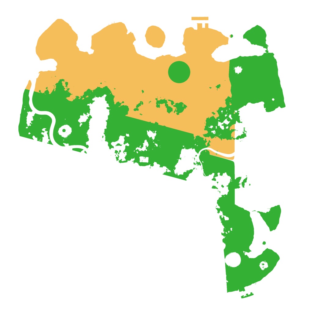 Biome Rust Map: Procedural Map, Size: 3750, Seed: 1535295140