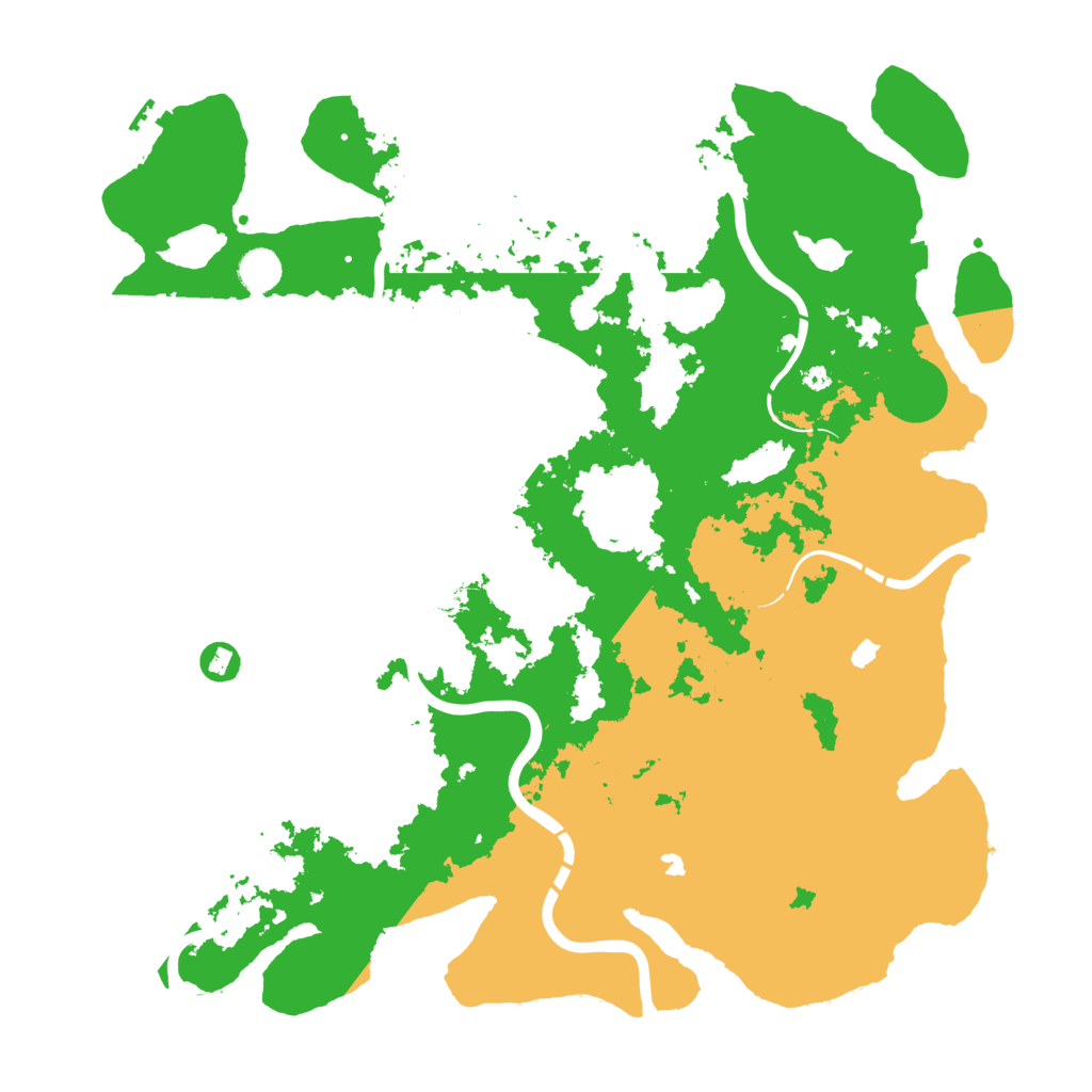 Biome Rust Map: Procedural Map, Size: 4500, Seed: 56281867