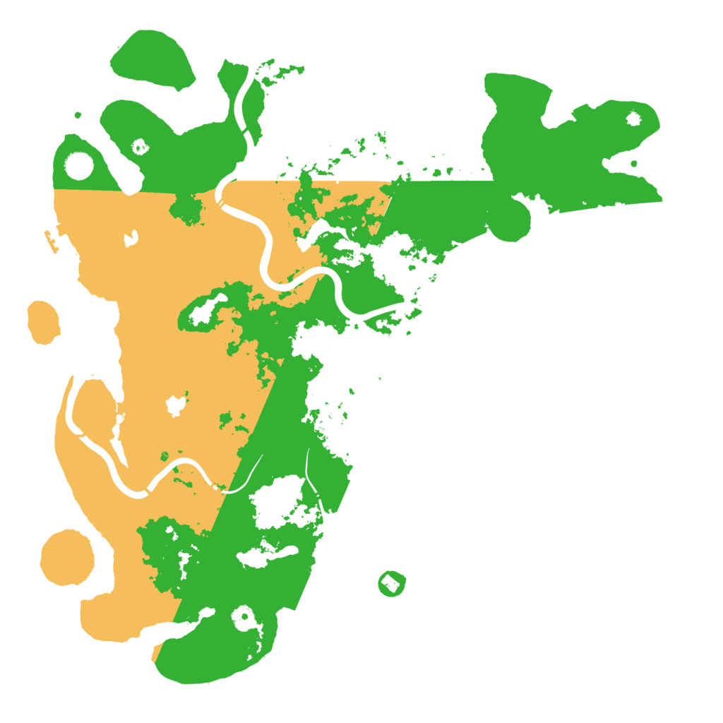 Biome Rust Map: Procedural Map, Size: 4500, Seed: 1697443106