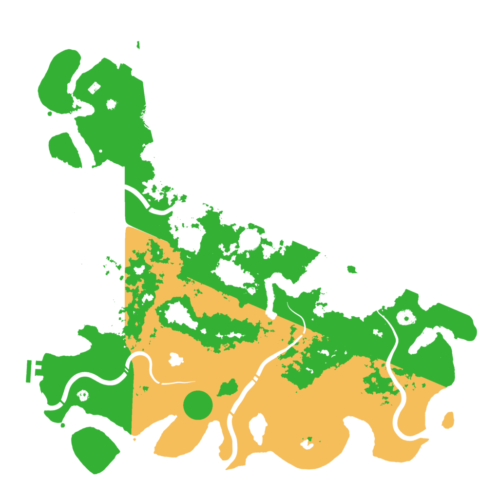 Biome Rust Map: Procedural Map, Size: 4500, Seed: 508931798