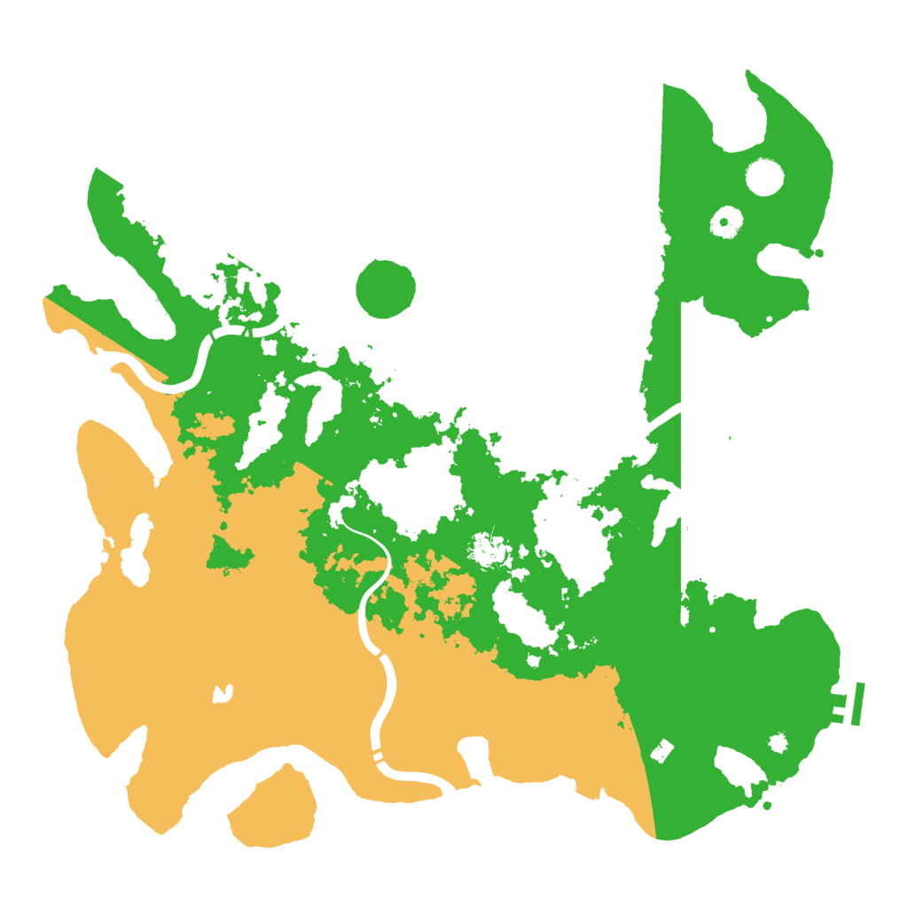 Biome Rust Map: Procedural Map, Size: 4250, Seed: 13499687