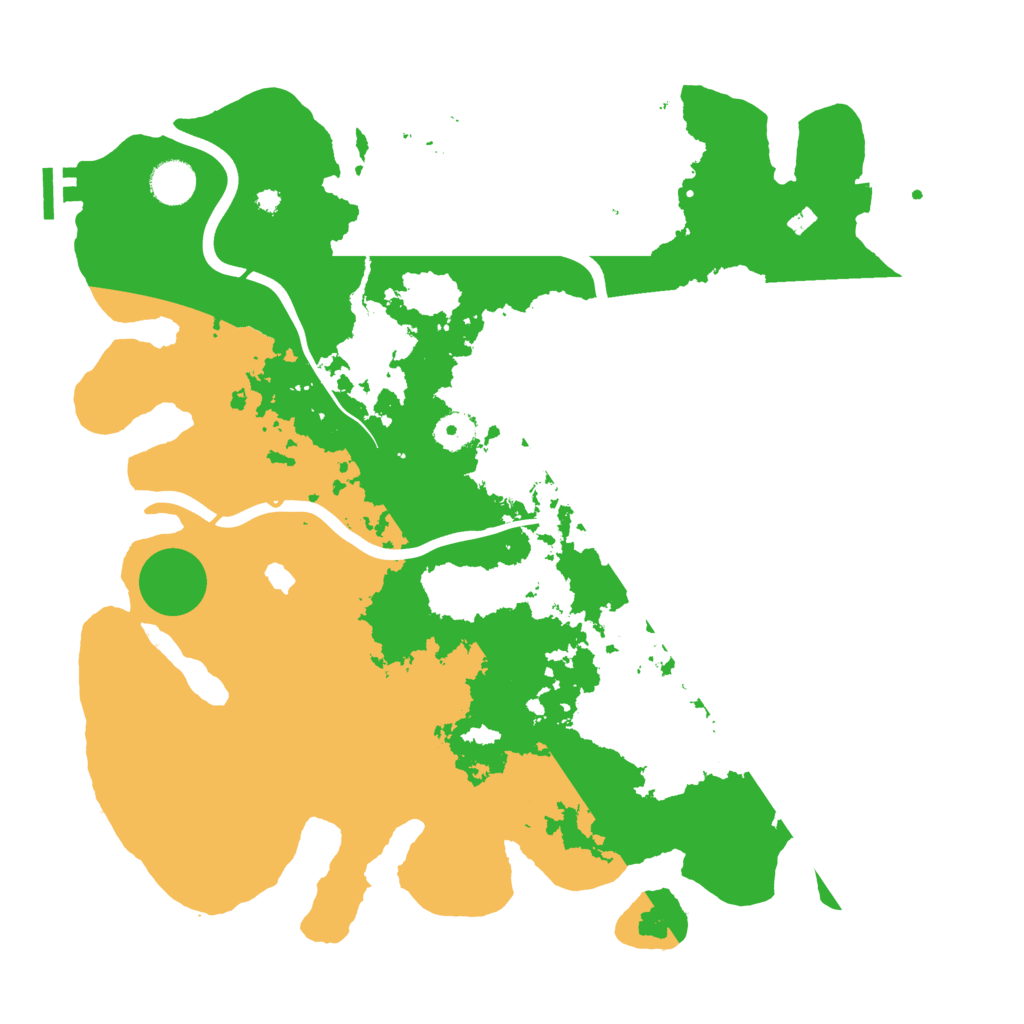Biome Rust Map: Procedural Map, Size: 4000, Seed: 231627969