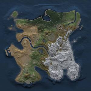 Thumbnail Rust Map: Procedural Map, Size: 2800, Seed: 770636406, 14 Monuments
