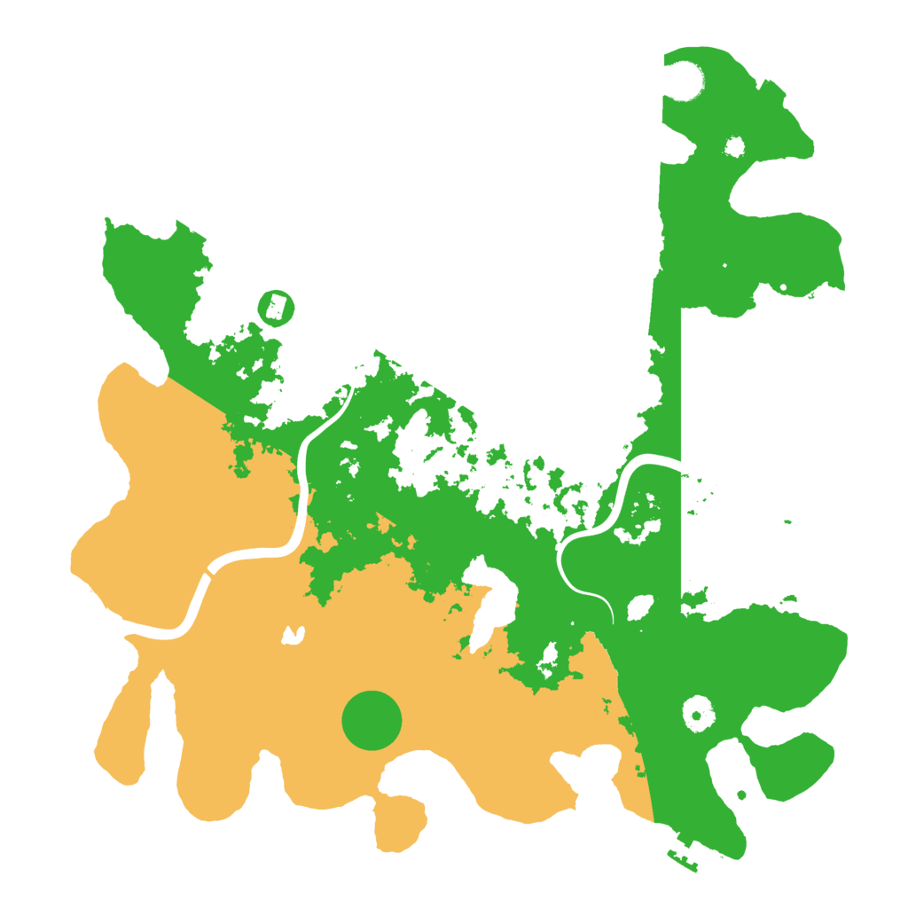 Biome Rust Map: Procedural Map, Size: 4000, Seed: 109653040