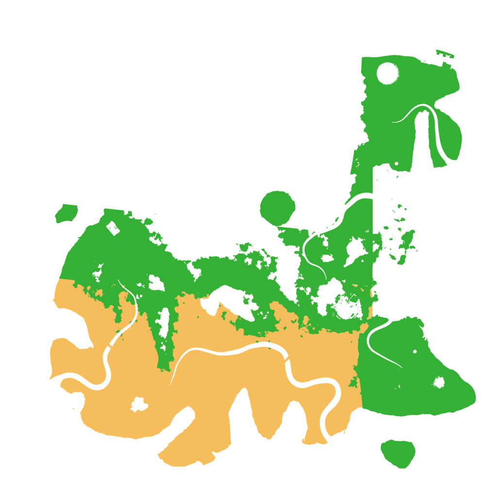 Biome Rust Map: Procedural Map, Size: 4000, Seed: 1642434558