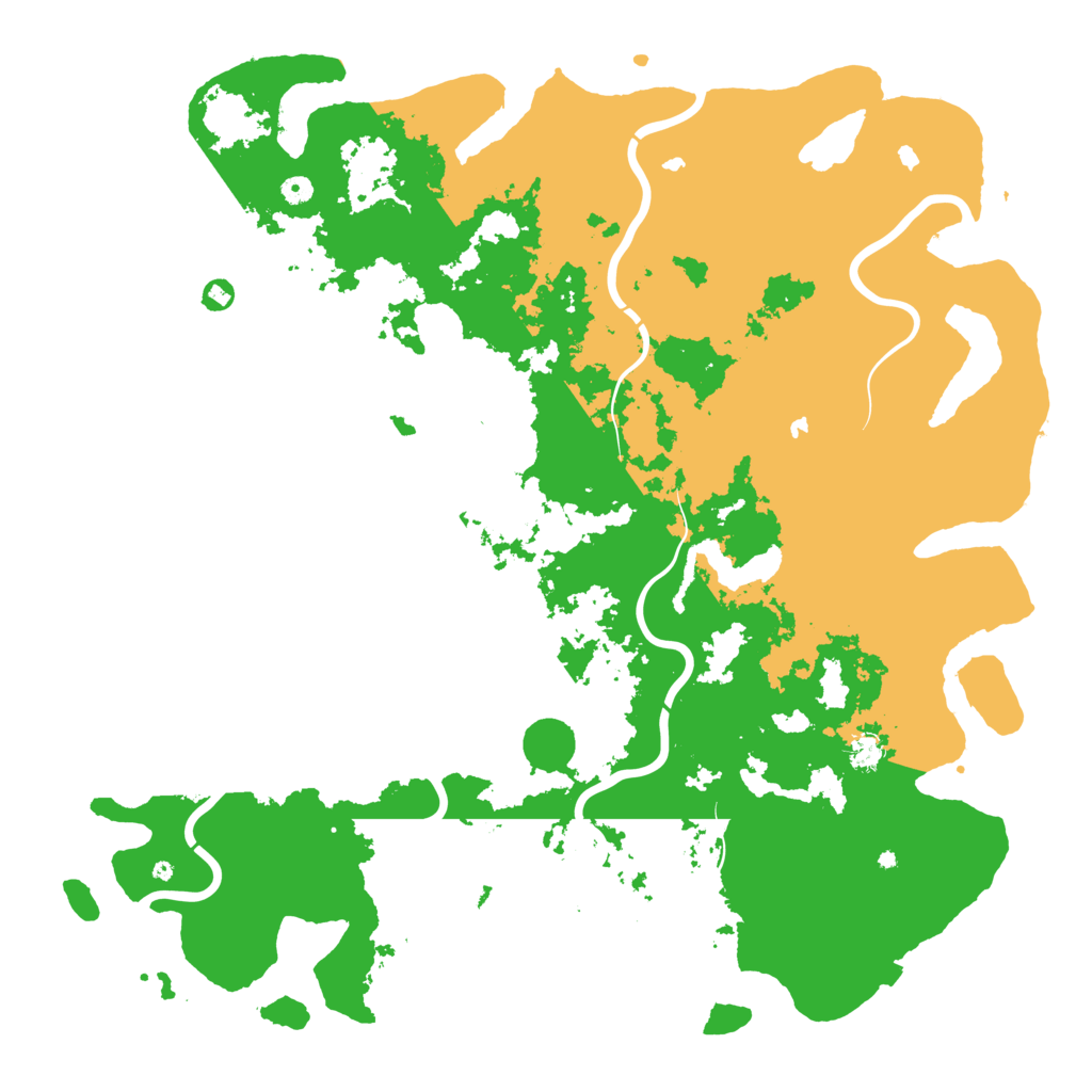 Biome Rust Map: Procedural Map, Size: 5500, Seed: 2106498209