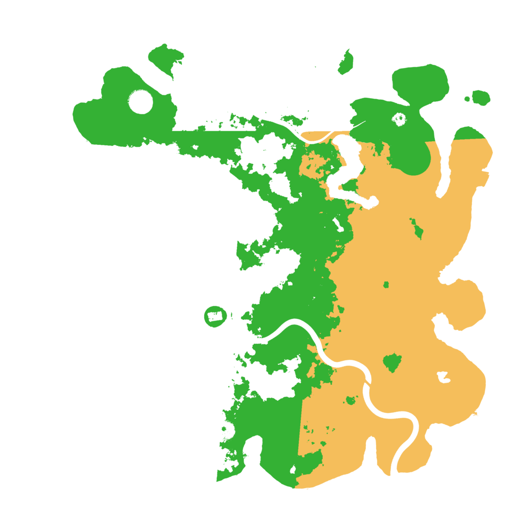 Biome Rust Map: Procedural Map, Size: 4000, Seed: 2068951345