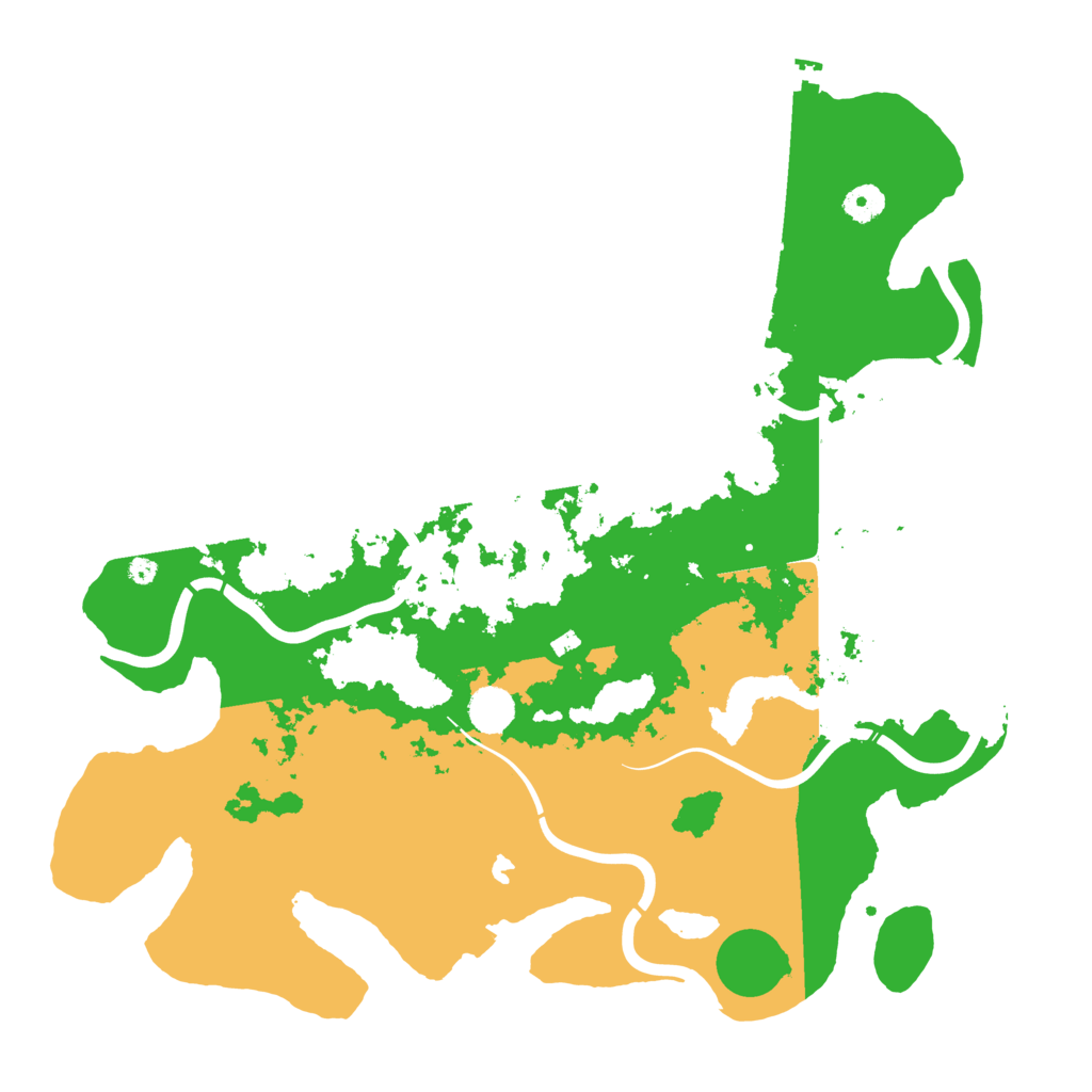 Biome Rust Map: Procedural Map, Size: 4250, Seed: 661462740