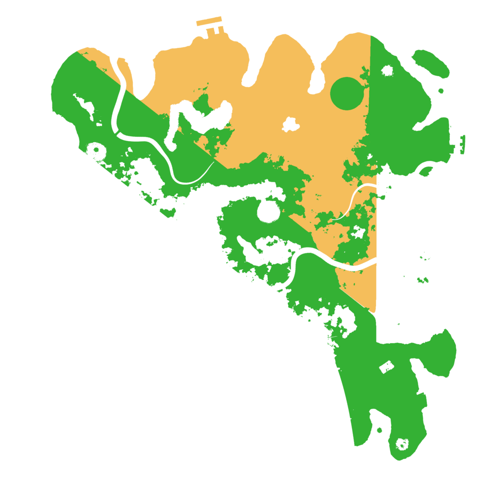 Biome Rust Map: Procedural Map, Size: 4000, Seed: 635219088