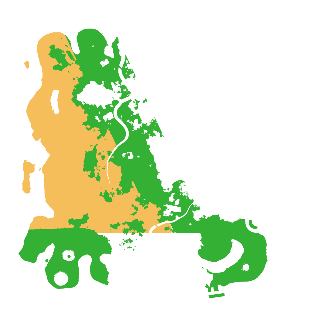 Biome Rust Map: Procedural Map, Size: 3950, Seed: 4022026