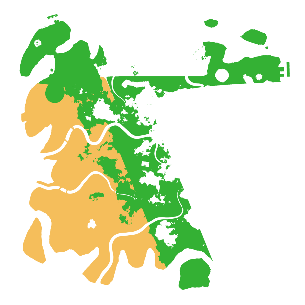 Biome Rust Map: Procedural Map, Size: 4250, Seed: 346963122
