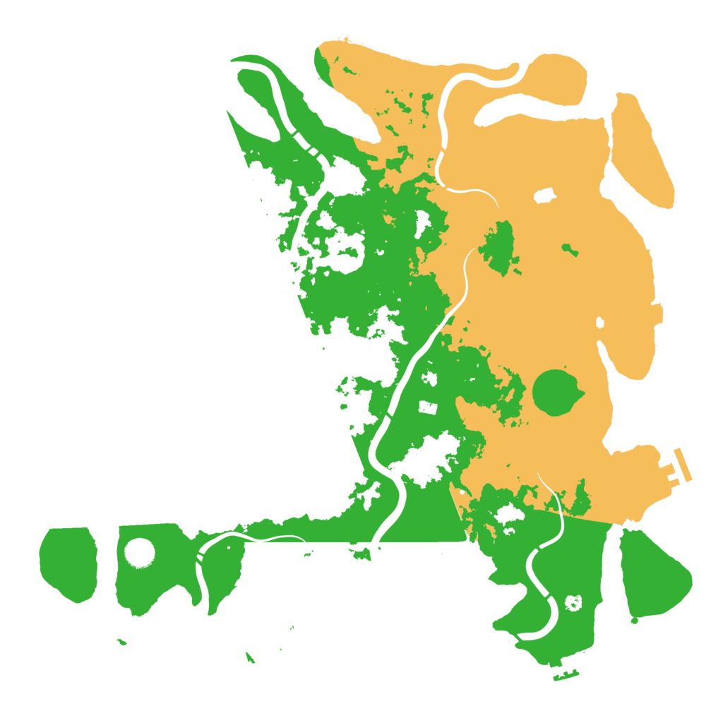 Biome Rust Map: Procedural Map, Size: 4250, Seed: 1109886407