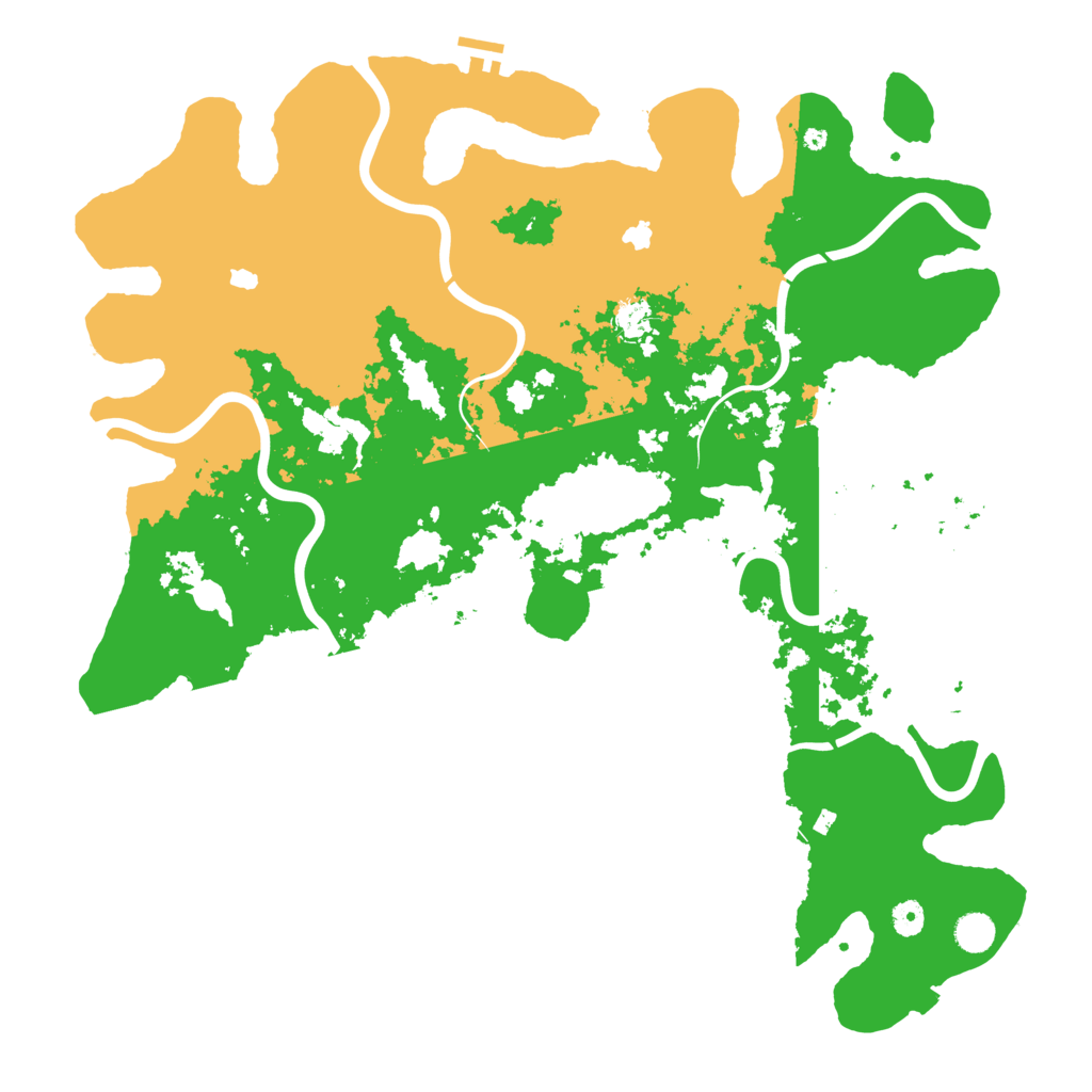 Biome Rust Map: Procedural Map, Size: 4800, Seed: 1899476326