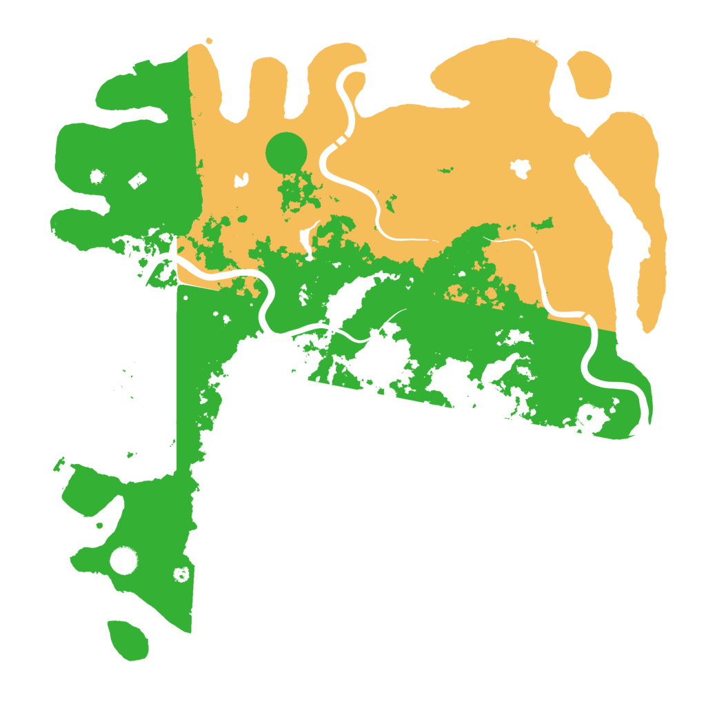 Biome Rust Map: Procedural Map, Size: 4500, Seed: 980814