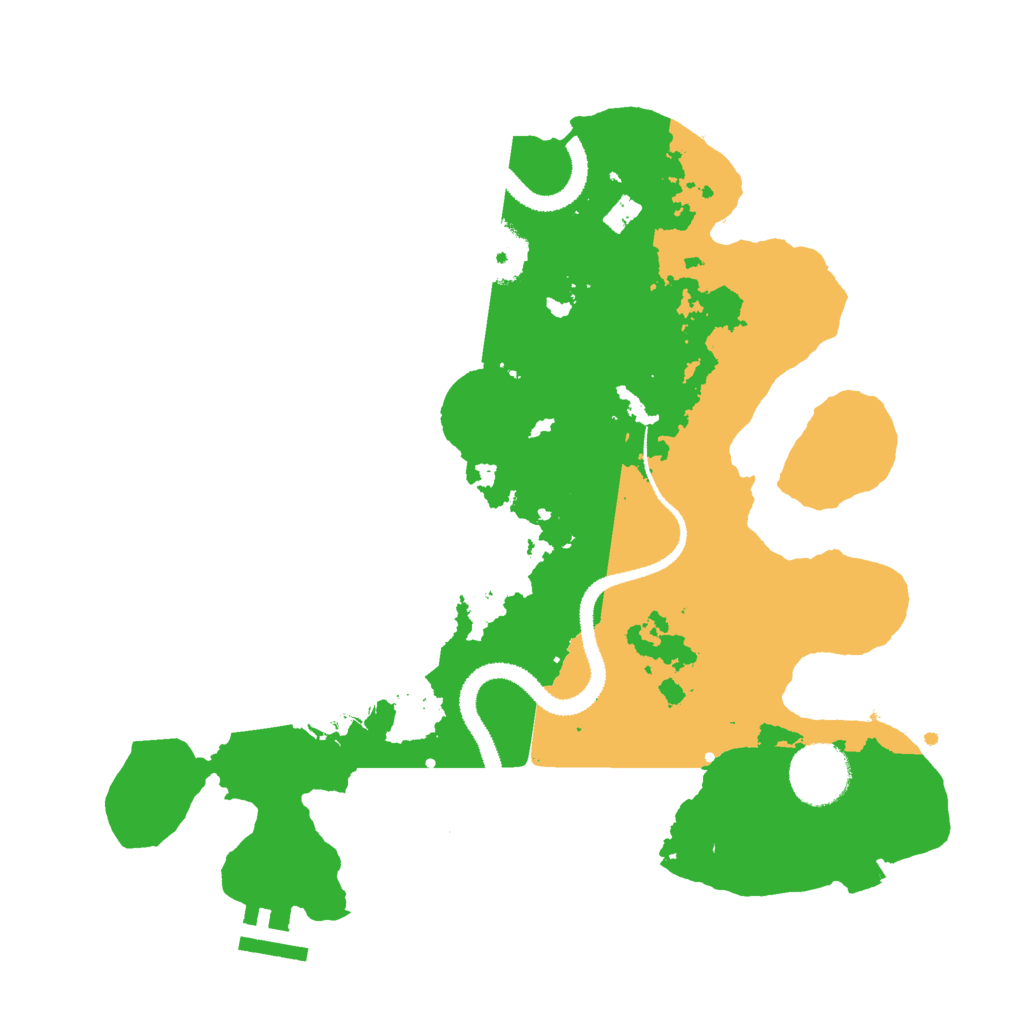 Biome Rust Map: Procedural Map, Size: 3000, Seed: 1859764684