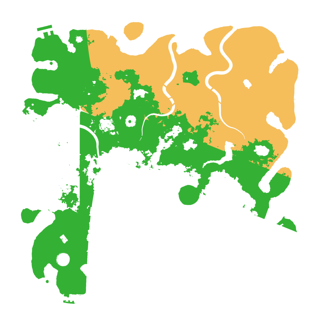 Biome Rust Map: Procedural Map, Size: 4250, Seed: 814101450