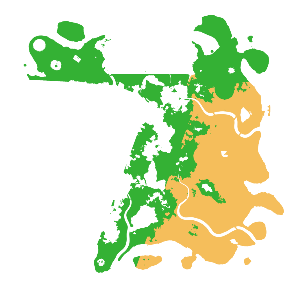 Biome Rust Map: Procedural Map, Size: 4250, Seed: 2063825103