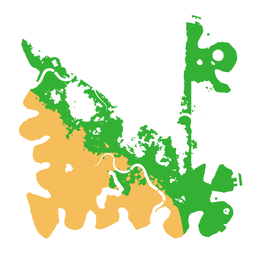 Biome Rust Map: Procedural Map, Size: 4000, Seed: 759332