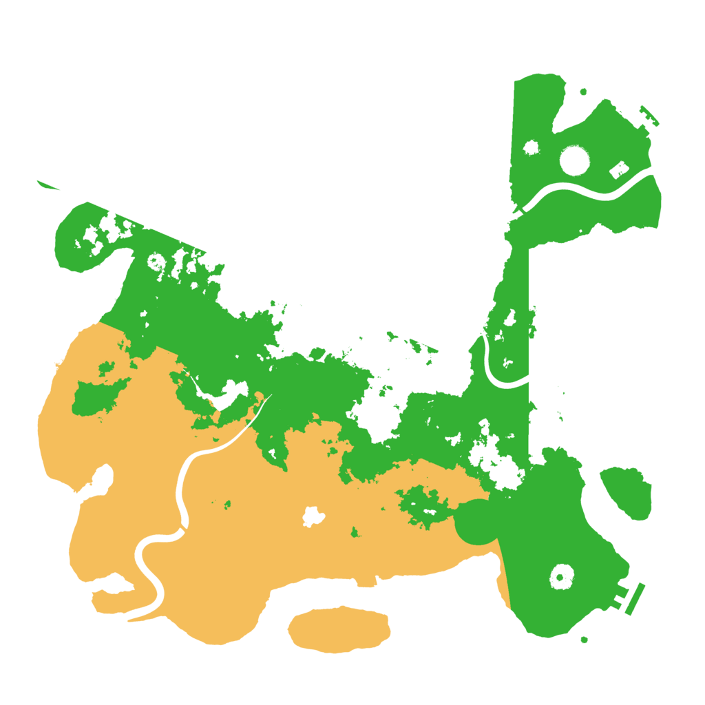 Biome Rust Map: Procedural Map, Size: 4200, Seed: 255013856