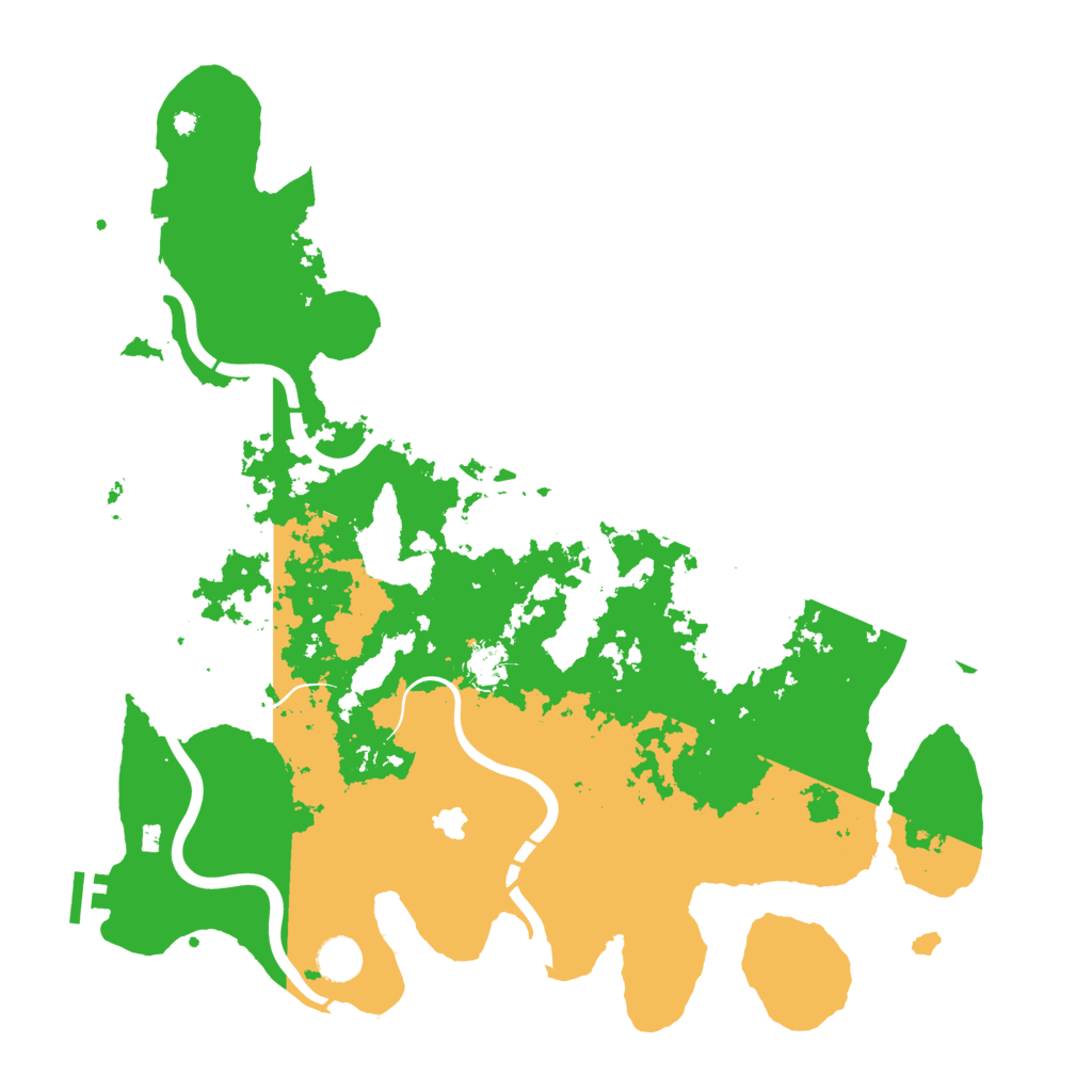 Biome Rust Map: Procedural Map, Size: 4250, Seed: 1285575437