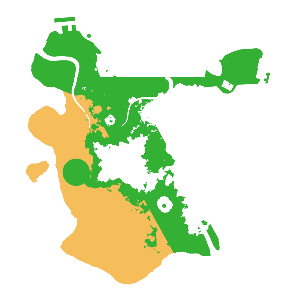 Biome Rust Map: Procedural Map, Size: 3000, Seed: 1726747839