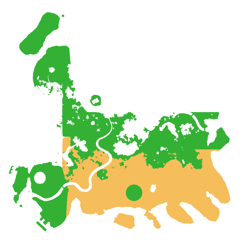 Biome Rust Map: Procedural Map, Size: 4000, Seed: 376967971