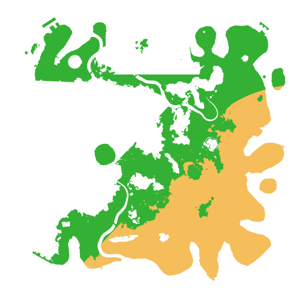 Biome Rust Map: Procedural Map, Size: 4000, Seed: 1729721768