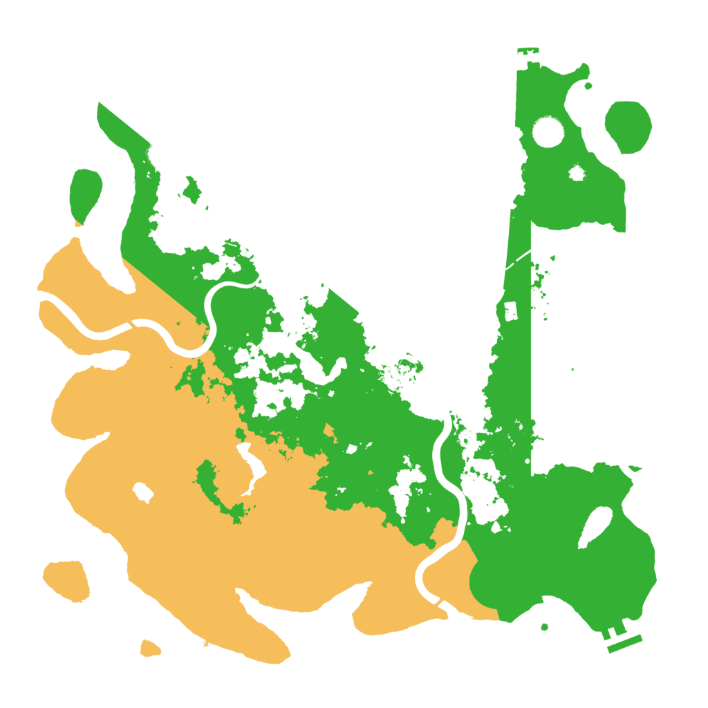Biome Rust Map: Procedural Map, Size: 4000, Seed: 2042026
