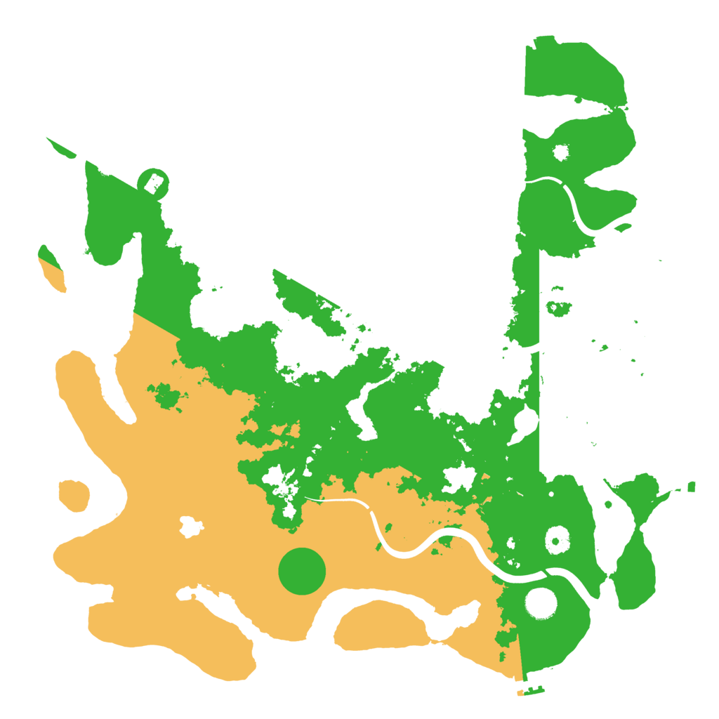 Biome Rust Map: Procedural Map, Size: 4000, Seed: 2077739259