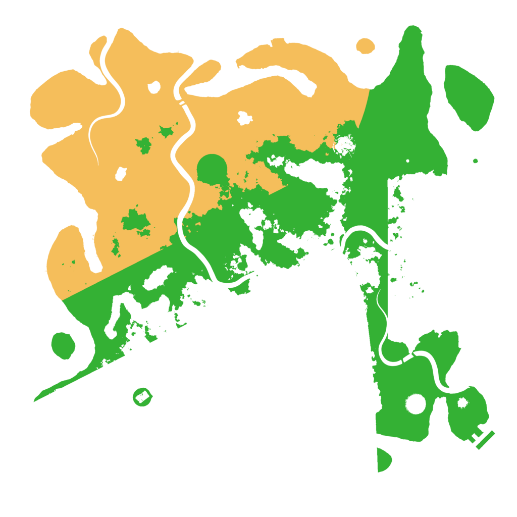 Biome Rust Map: Procedural Map, Size: 4500, Seed: 459687078