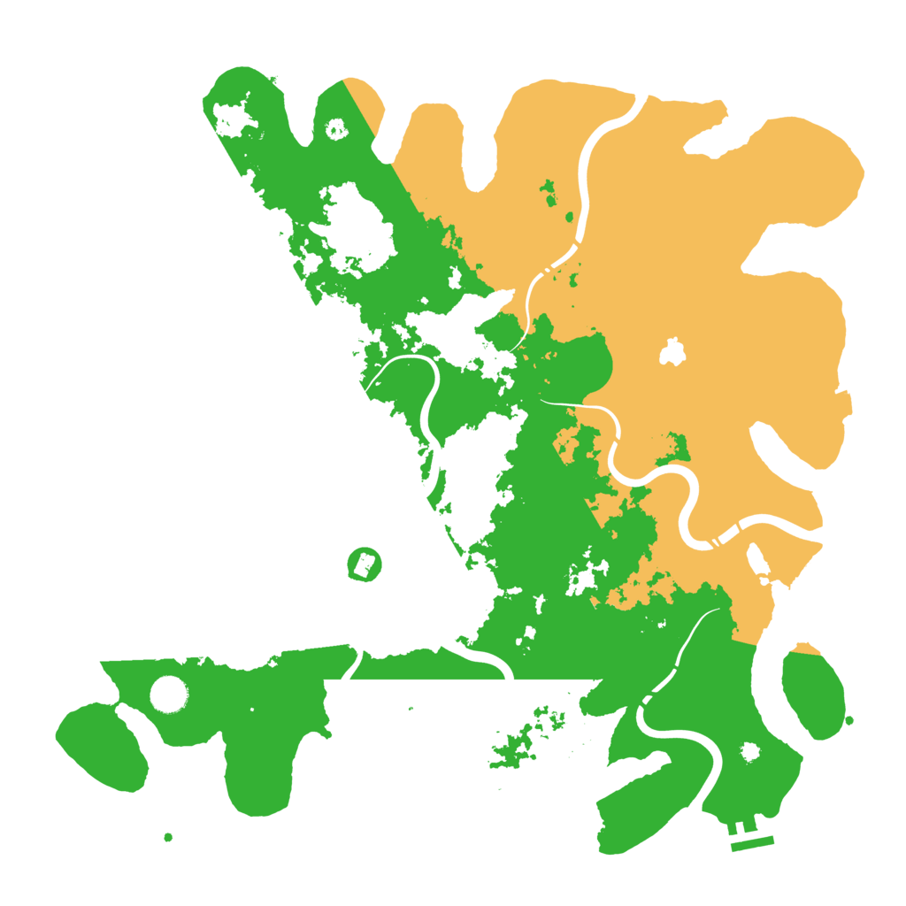 Biome Rust Map: Procedural Map, Size: 4250, Seed: 801939304