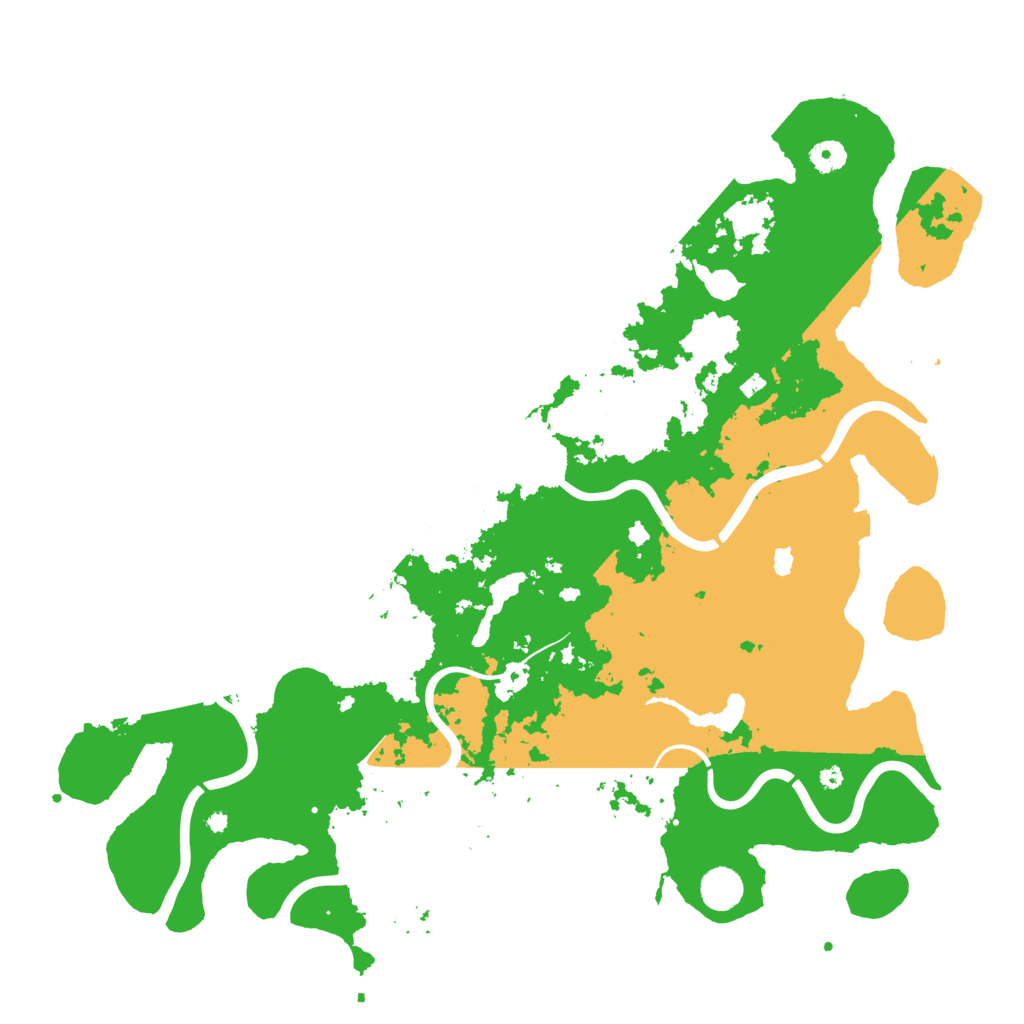 Biome Rust Map: Procedural Map, Size: 4500, Seed: 1357013671