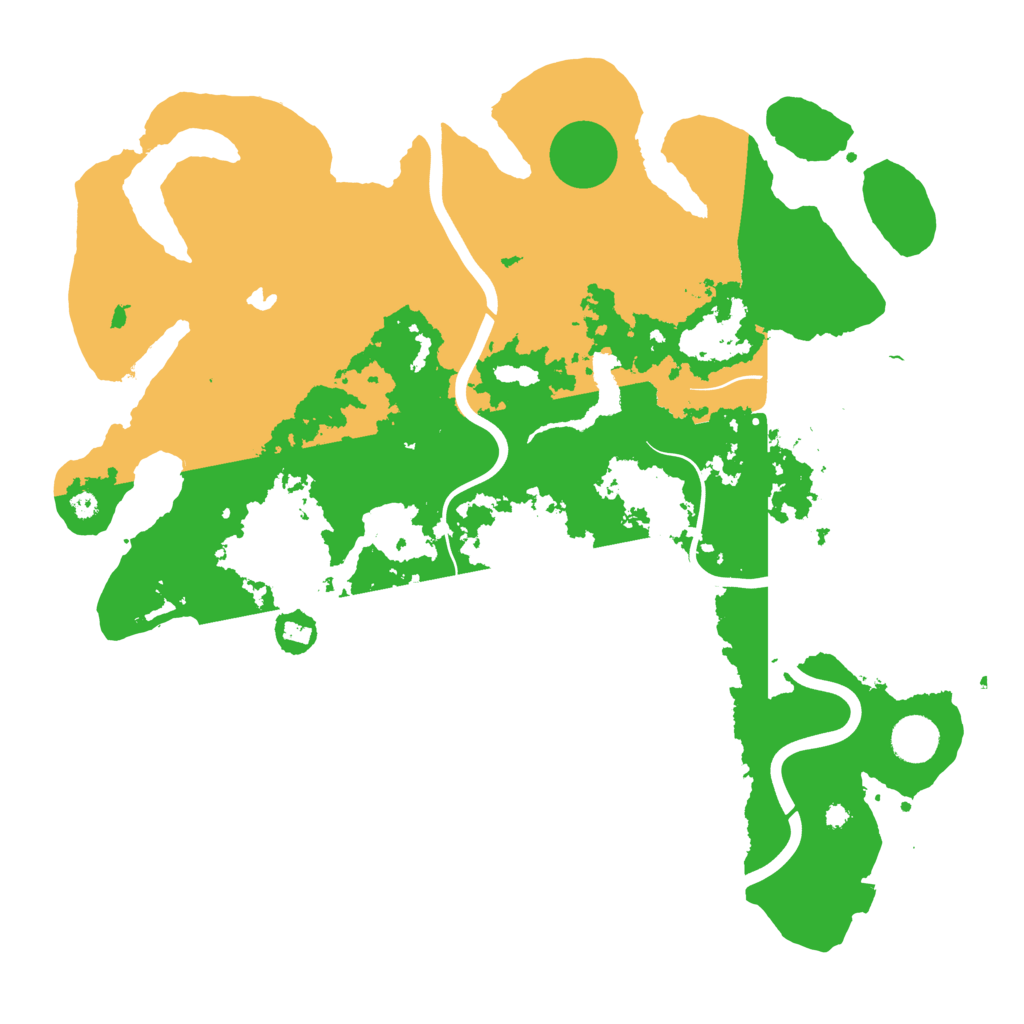 Biome Rust Map: Procedural Map, Size: 4000, Seed: 44988416