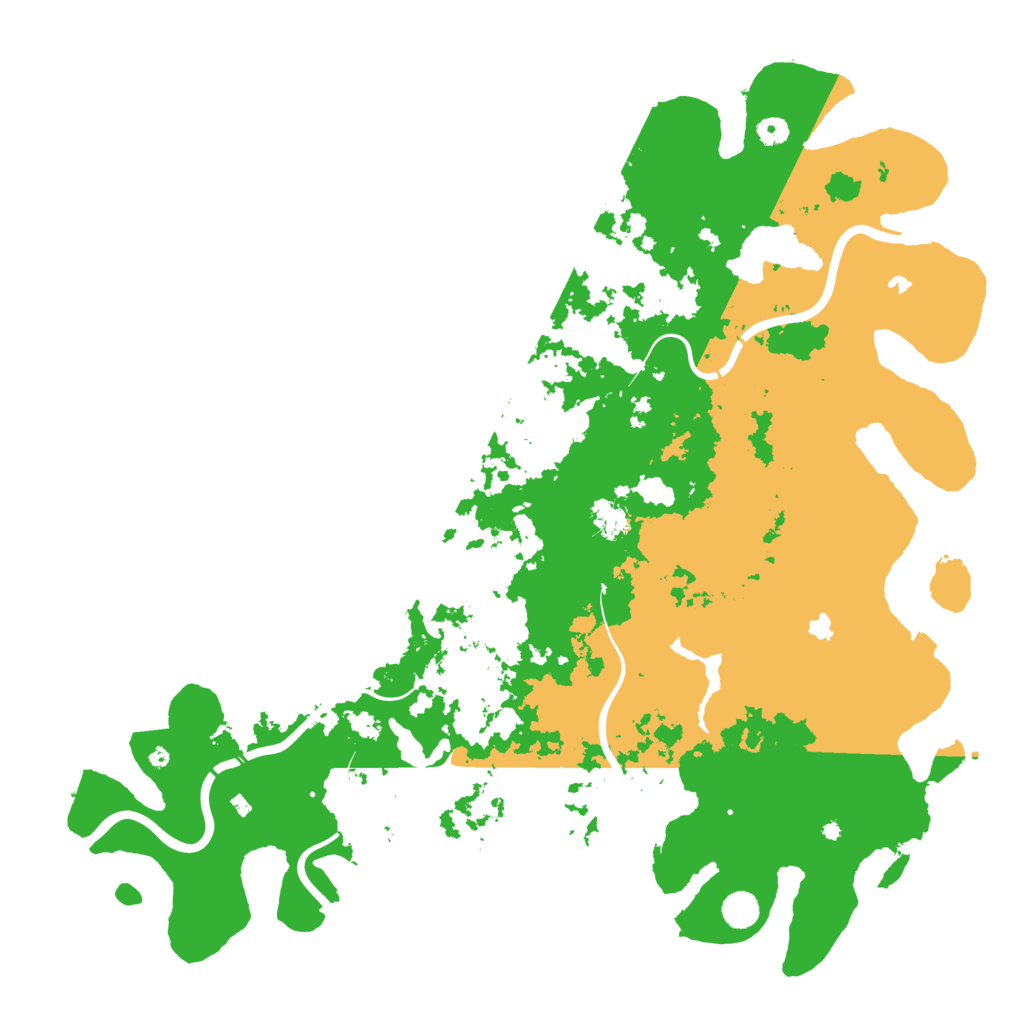 Biome Rust Map: Procedural Map, Size: 5100, Seed: 2102486771