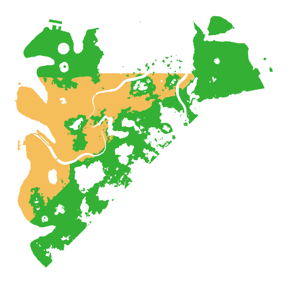 Biome Rust Map: Procedural Map, Size: 4500, Seed: 1157294840