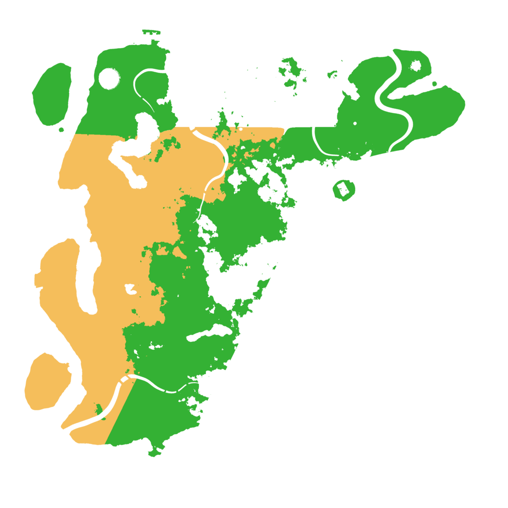 Biome Rust Map: Procedural Map, Size: 4250, Seed: 784386903