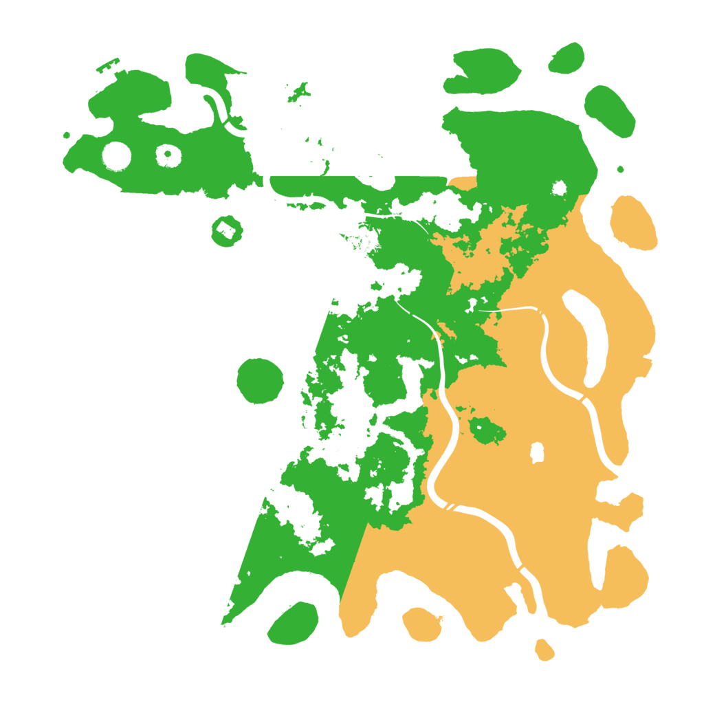 Biome Rust Map: Procedural Map, Size: 4250, Seed: 468293659