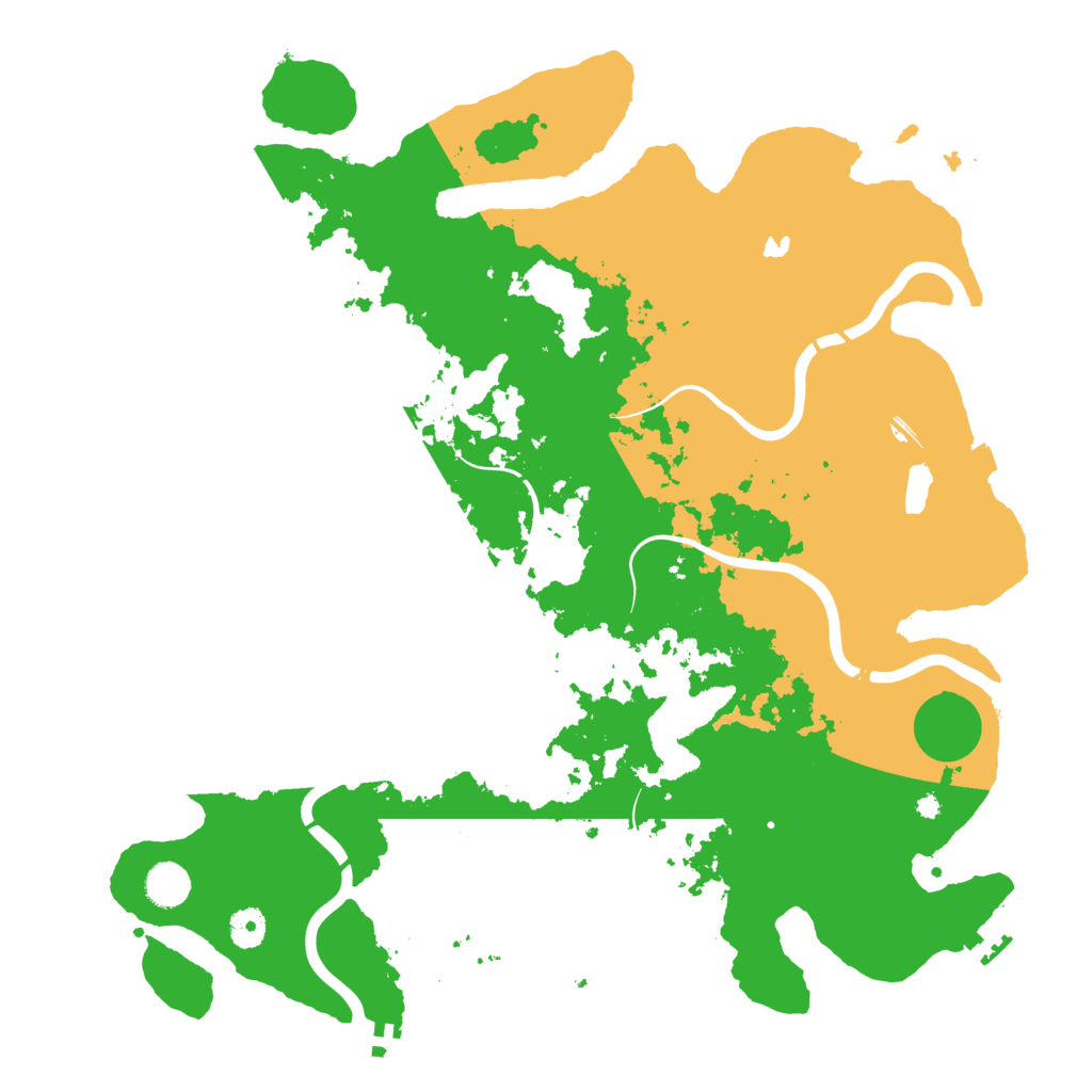 Biome Rust Map: Procedural Map, Size: 4250, Seed: 1520372600