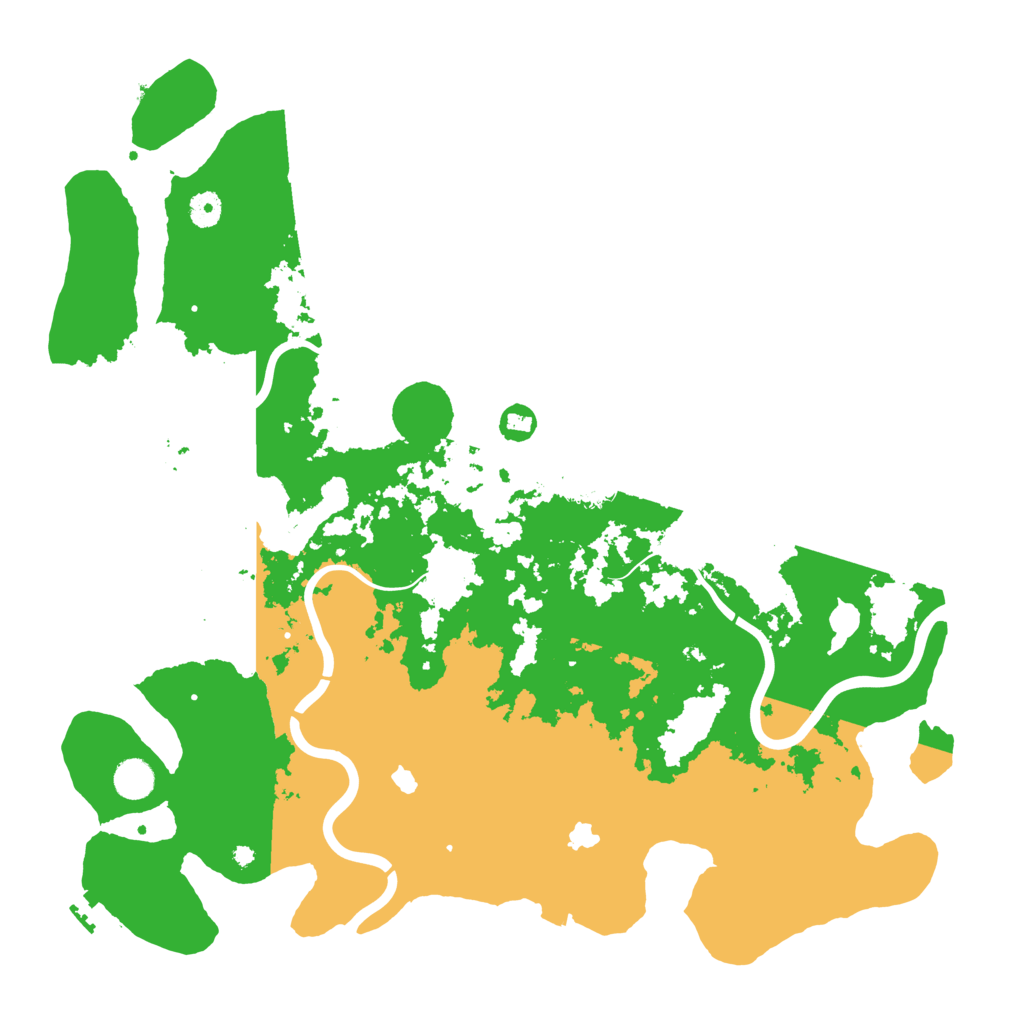 Biome Rust Map: Procedural Map, Size: 4500, Seed: 73552234
