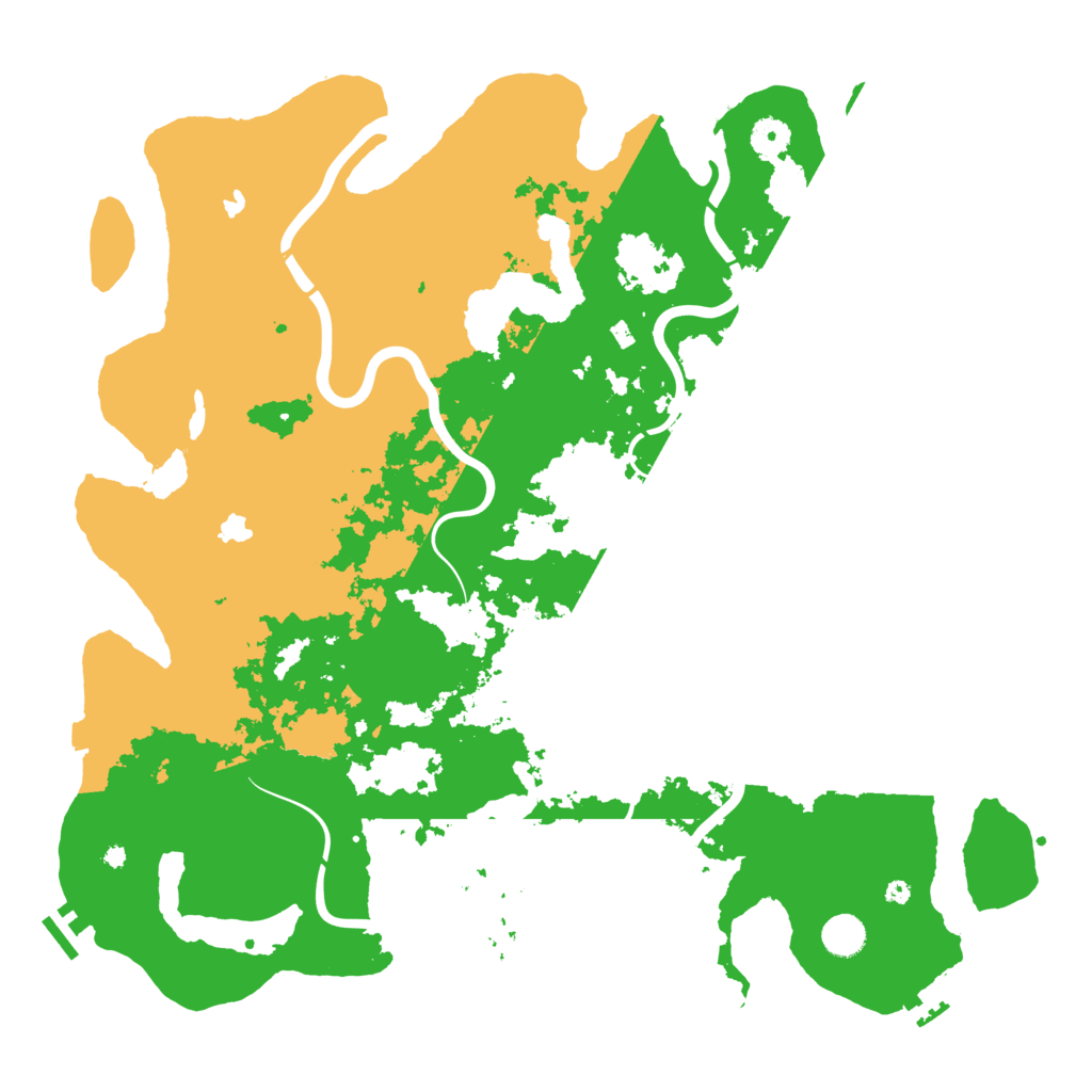 Biome Rust Map: Procedural Map, Size: 4500, Seed: 642006048
