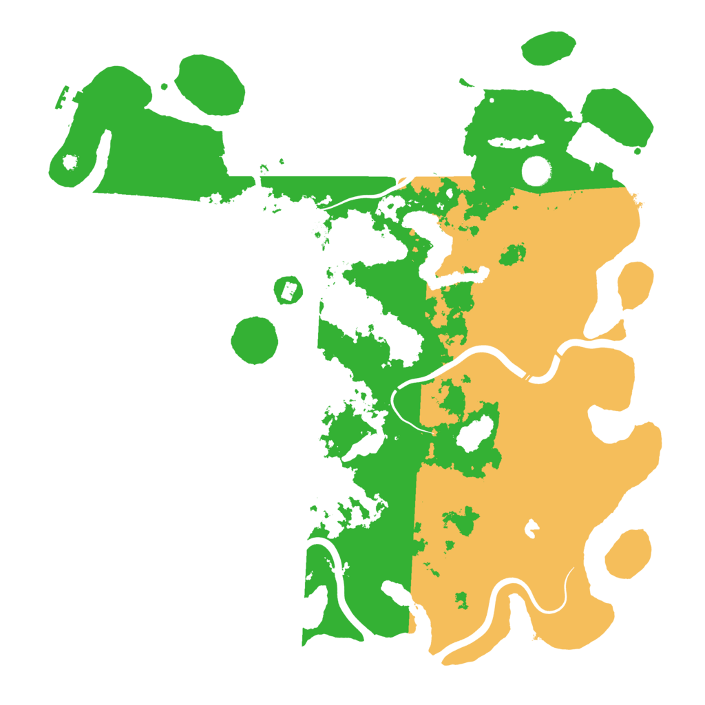 Biome Rust Map: Procedural Map, Size: 4250, Seed: 1841352684