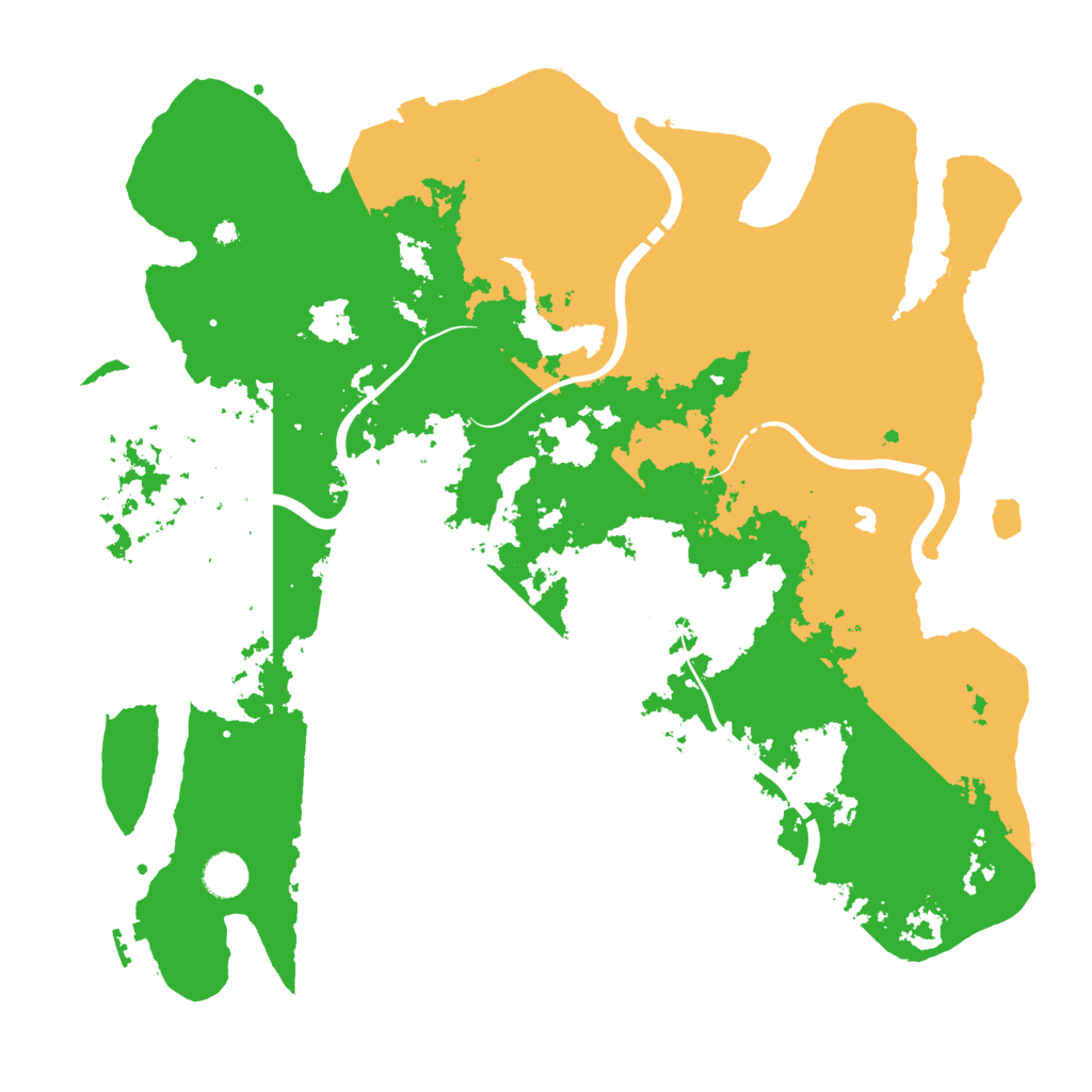 Biome Rust Map: Procedural Map, Size: 4250, Seed: 22500622