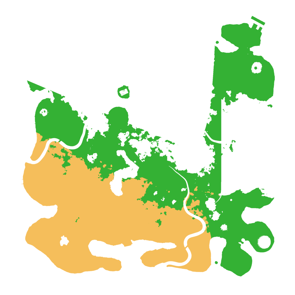 Biome Rust Map: Procedural Map, Size: 4000, Seed: 1728733275