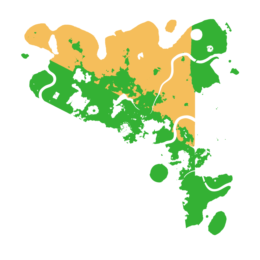 Biome Rust Map: Procedural Map, Size: 4000, Seed: 55270619