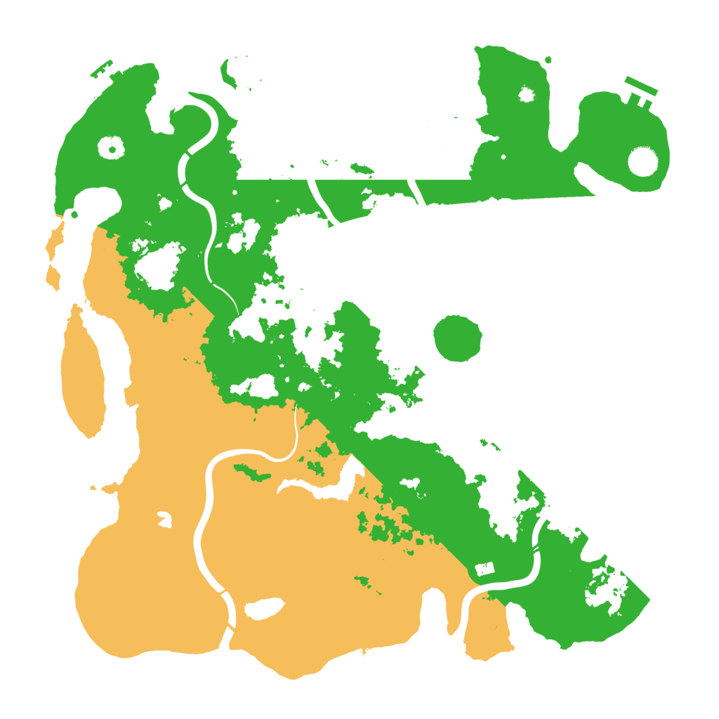 Biome Rust Map: Procedural Map, Size: 4250, Seed: 790204349