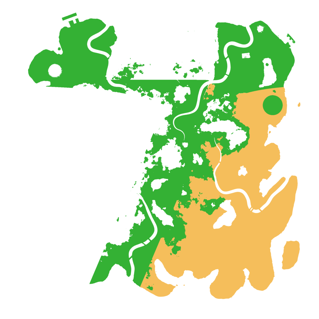 Biome Rust Map: Procedural Map, Size: 4250, Seed: 1347288810
